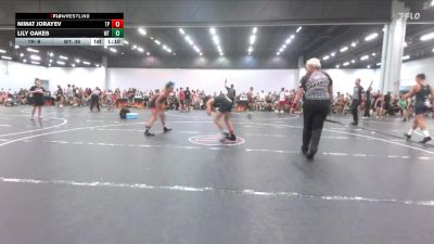 101 lbs Round 2 (4 Team) - Lily Oakes, Well Trained vs Nimat Jorayev, Team Palmetto