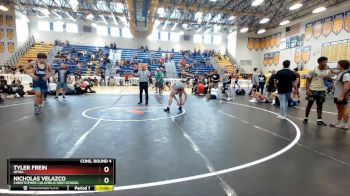 165 lbs Cons. Round 4 - Nicholas Velazco, Christopher Columbus High School vs Tyler Frein, NFWA