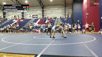 141 lbs Cons. Round 3 - Anthony Santos, Keiser University vs Luke Carpenter, Wvu Tech (W.Va.)