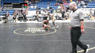 139 lbs Qtr-finals - Liam Diamond, Boyertown Area vs Reef Dillard, Bethlehem Catholic