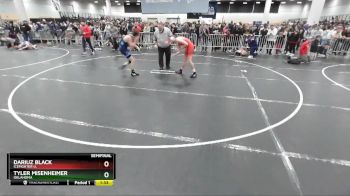 126 lbs Semifinal - Dariuz Black, IceFighter U. vs Tyler Misenheimer, Oklahoma