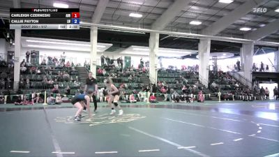 117 lbs Quarterfinal - Carleigh Czerneski, Adrian vs Callie Payton, Lindsey Wilson