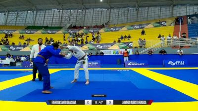 EVERTON SANTOS DA SILVA vs LEONARDO AUGUSTO FONSECA 2026 FPJJ Circuito Paulista GI Etapa 1