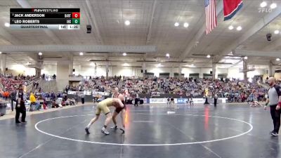 AA 157 lbs Quarterfinal - Leo Roberts, Independence High School vs Jack Anderson, Bartlett High School