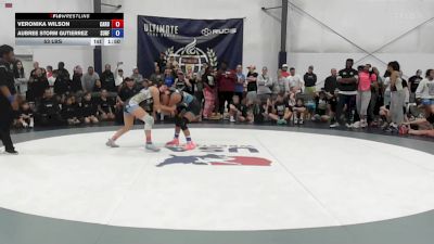 53 lbs Rr Rnd 1 - Veronika Wilson, Carolina Gold vs Aubree Storm Gutierrez, Surfside Girls - W