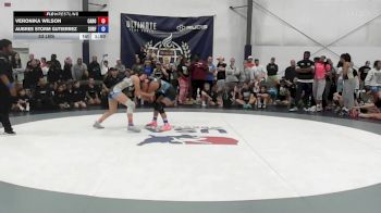 53 lbs Rr Rnd 1 - Veronika Wilson, Carolina Gold vs Aubree Storm Gutierrez, Surfside Girls - W