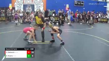 56 lbs Round 2 (6 Team) - Calvin Babcock, No Escape Wrestling Academy vs Bo Myers, Midwest Xtreme Wrestling