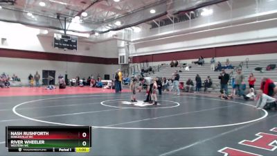 37-39 lbs Round 5 - River Wheeler, Western WC vs Nash Rushforth, Noblesville WC