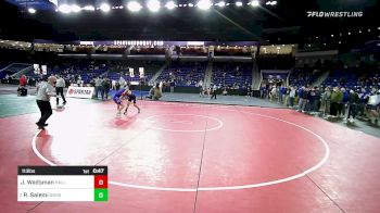 113 lbs Consi Of 16 #2 - Josh Waitsman, Hall vs Ryan Salemi, Nashua South