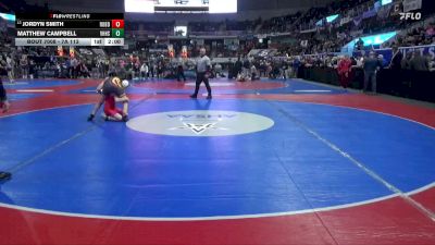 7A 113 lbs Champ. Round 1 - Jordyn Smith, Robertsdale vs Matthew Campbell, Vestavia Hills