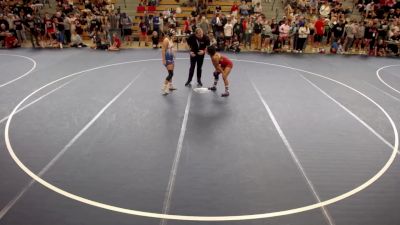 130 lbs Quarters - Catalina Pacheco, IL vs Maycee Peacher, NE