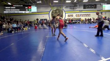 175 lbs Cons. Round 3 - Brady Grier, Williamsburg vs Osten Roberston, Cedar Rapids Jefferson