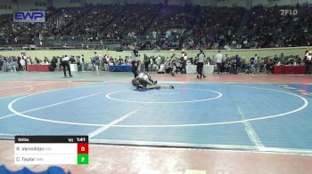 101 lbs Round Of 64 - Radley Vermillion, Yukon vs Conner Taylor, Shawnee Middle School