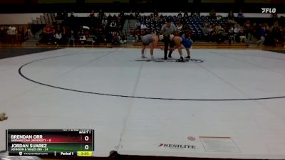 149 lbs Finals (2 Team) - Brendan Orr, Shenandoah University vs Jordan Suarez, Johnson & Wales (RI)