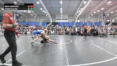 126 lbs Final - Musa Tamaradze, MA vs Tanner Halling, MD