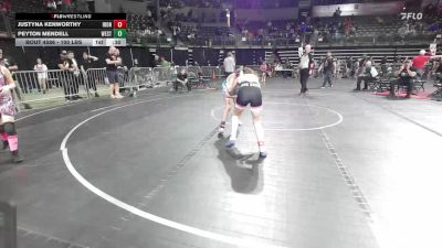 100 lbs Final - Justyna Kenworthy, Iron Horse vs Peyton Mendell, West Milford