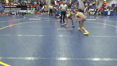 114 lbs Round Of 16 - Bobby McFall, Pitts. Central Catholic vs Marco Angelicchio, Greater Latrobe