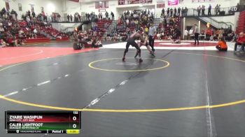 132 lbs Cons. Round 3 - Zyaire Washpun, Iowa City, City High vs Caleb Lightfoot, Dubuque Hempstead JV