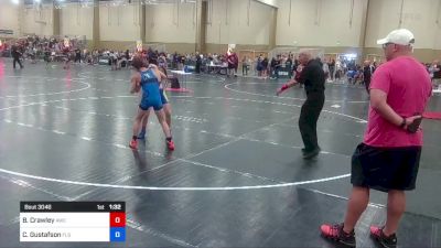 106 lbs Semifinal - Brentley Crawley, Alpha WC vs Case Gustafson, Florida Scorpions