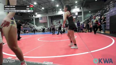 138 lbs Rr Rnd 2 - Whitley Bennett, Pawhuska Elks Takedown vs Peyton Hightower, Mannford Pirate Youth Wrestling