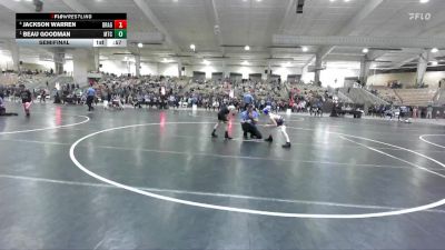 80 lbs Semifinal - Beau Goodman, Minion Training Center vs Jackson Warren, Impact Wrestling Club