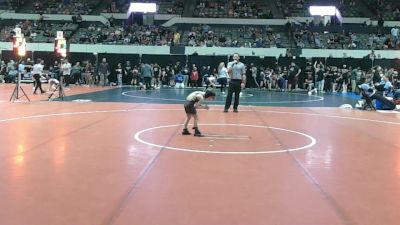 Rookie K-2 44 Quarterfinal - Lucas Maxwell, Poquoson Athletic Association vs Gabriel Thomas, Great Neck Wrestling Club