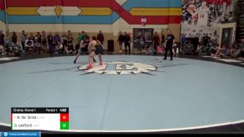 157 lbs Champ. Round 1 - Nichols De`Drick, Burns/Pine Bluffs vs Dakota Ledford, Laramie