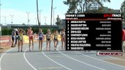 Women's 1500m, Heat 3