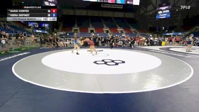 140 lbs 7th Place Match - Sarai Cortez, CA vs Kiera Depinet, OH