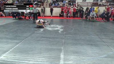 100_B lbs Consolation - Lucas Russo, Shikellamy vs Parker Adkins, Saegertown