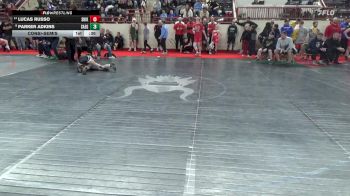 100_B lbs Consolation - Lucas Russo, Shikellamy vs Parker Adkins, Saegertown