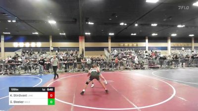 126 lbs Consi Of 64 #1 - Kaizen Stirdivant, Lancers WC vs Gunnar Bleeker, Gold Rush Wr Ac