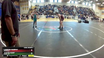 138 lbs Cons. Round 2 - Landon Murphy, Riverdale vs Austin Hunt, Plant City