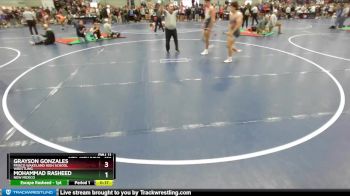 150 lbs Cons. Round 2 - Mohammad Rasheed, New Mexico vs Grayson Gonzales, Frisco Wakeland High School Wrestling