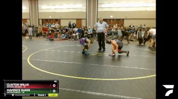 Round 1 (4 Team) - Clayton Willis, Belding Orange vs Maverick Baker, Untouchables