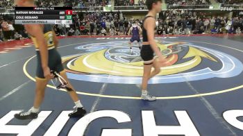 113 lbs Quarterfinal - Bradley Ament, Xavier vs Michaelray Abeyta, Deering