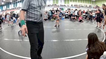 44 lbs Round 8 (10 Team) - Salma Halum, Team Barracuda vs Connor Yuhas, Buxton