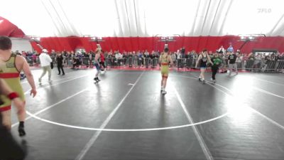 132 lbs Quarterfinal - Oliver Larson, Victory School Of Wrestling vs Landen Bogard, Askren Wrestling Academy