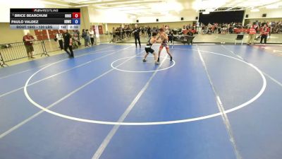 61 lbs Semis - Brice Bearchum, Red Bluff High School Wrestling vs Paulo Valdez, High Desert Wrestling Club