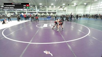 96 lbs Semifinal - Ty Silverstrim, Team Tugman vs Jordan Jemal, New Canaan