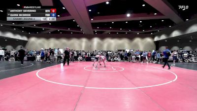 132 lbs Champ. Round 3 - Anthony Severino, New York vs Quinn McBride, Pennsylvania