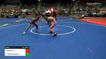 88 lbs Consolation - Truland Stearns, Brighton WC vs Talon Tahdooahnippah, Elgin Grapplers