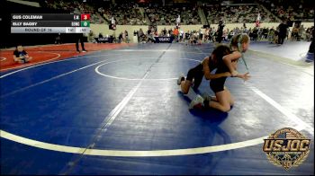 49 lbs Round Of 16 - Gus Coleman, Elgin Wrestling vs Elly Bagby, D3 Wrestling Cluib