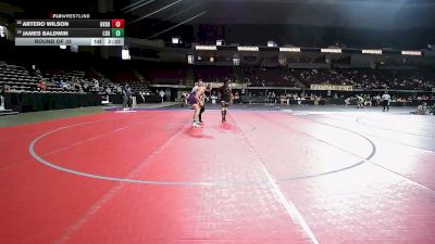 235 lbs Round Of 32 - Artero Wilson, Grand Valley State vs James Baldwin, Louisiana State