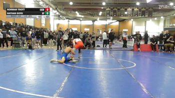 138 lbs Quarterfinal - Norman Trott, Cranston West vs Nathan Soto, North Providence