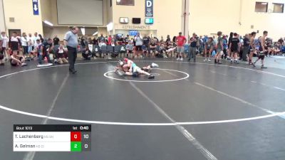 113 lbs Rr Rnd 2 - Tyler Lachenberg, HS Short Time vs Adam Gelman, HS Cincinnati WC