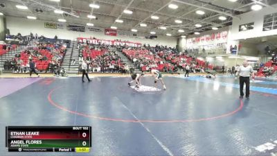 141 lbs Semifinal - Angel Flores, Adams State vs Ethan Leake, Chadron State