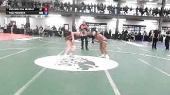 138 lbs Semifinal - Brooke-Lynn Murray, Bay Shore vs Noli Paddock, Chautauqua Lake