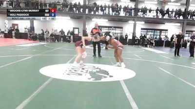 138 lbs Semifinal - Brooke-Lynn Murray, Bay Shore vs Noli Paddock, Chautauqua Lake