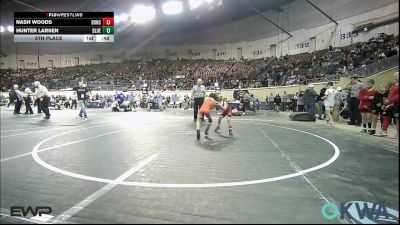 46 lbs 5th Place - Nash Woods, Duncan Demon Wrestling vs Hunter Larsen, Blue Devil Wrestling Club